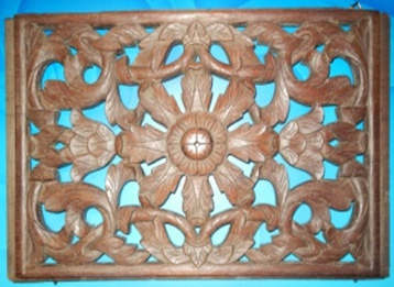 Ukiran Tebuk Tembus Bersilat